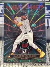 2025 Panini Donruss - Unleashed Jackson Chourio #10 Green Laser