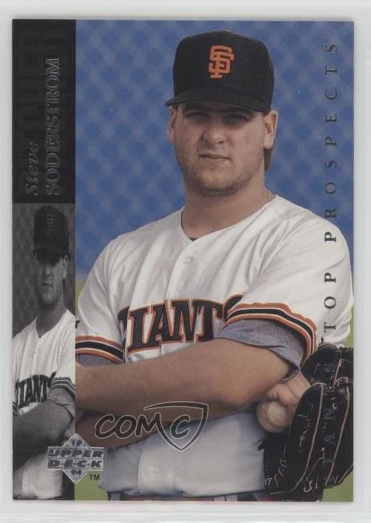 1994 Upper Deck Minor League Baseball Steve Soderstrom #189 Rookie RC 0il7