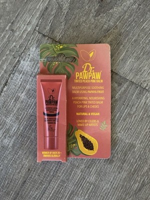 Multipurpose Soothing Tinted Balm - Peach Pink by Dr. PawPaw - 0.33 oz