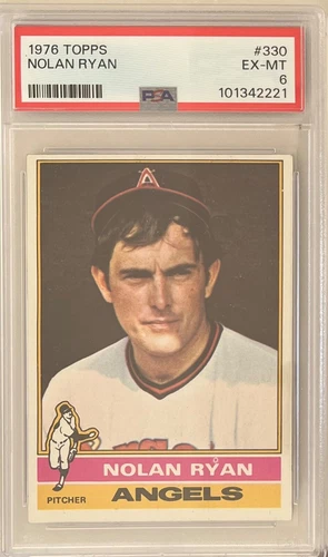 1976 Topps #330 Nolan Ryan PSA 6, Freshly Graded!  Hall of Fame!!!