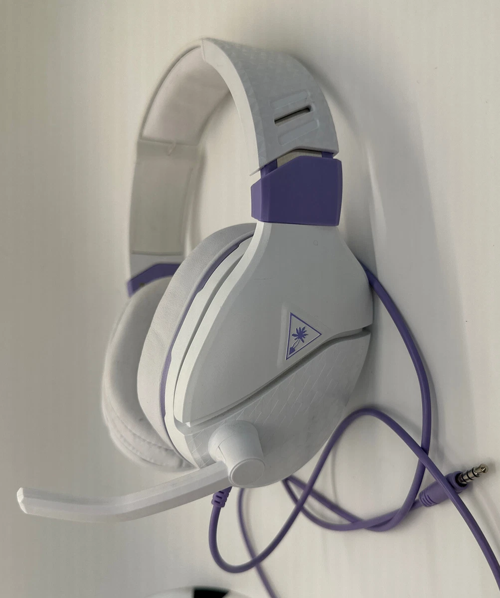 Turtle Beach Recon Spark Wired Gaming Headset White Purple eBay
