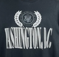 Vintage Screen Stars Best 80s-90s Washington D.C. T Shirt ~ X-Large Tee USA