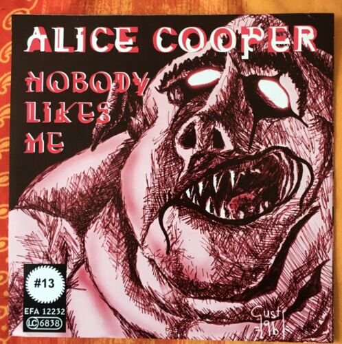 MOTORPSYCHO & Alice Cooper SPLIT 6" Vinyl SÄGEZAHN Single SAW BLADE *Rare* 1996 - Bild 2 von 4