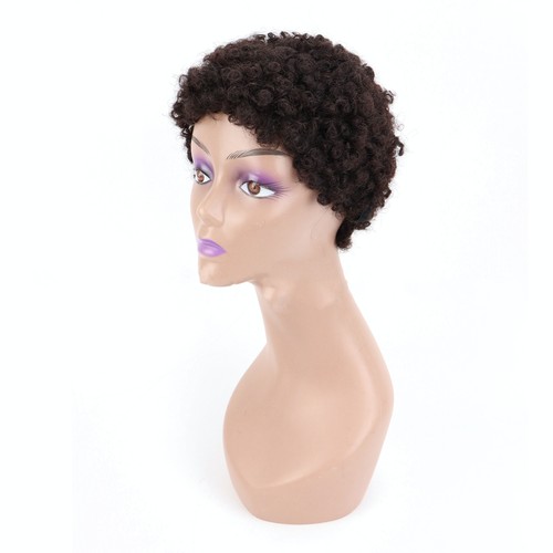 Pixie Cut Wig Short Wigs For Black Women Short Curly Wig Curly Wig Brown Wigs - Picture 6 of 11