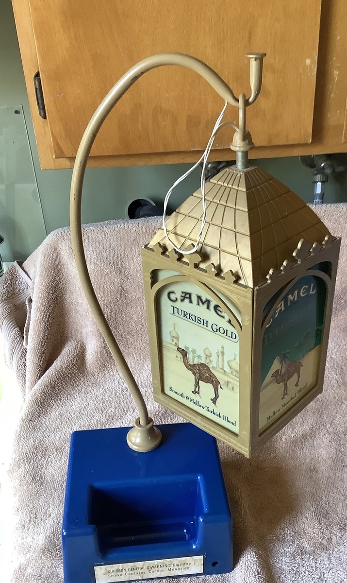 Vtg Camel Cigarette Turkish Blends Bar Counter Display Advertising