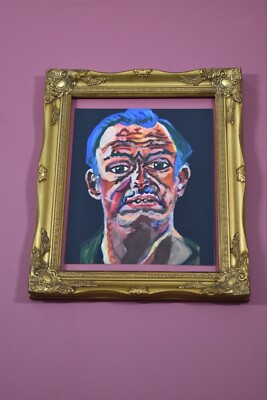 Druck auf Papier Einer flog über das Kuckusnest 25x30cm Jim Sefelt William Duell