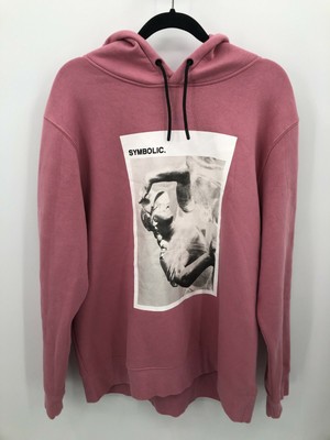 champion script hoodie red