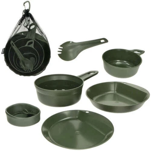 Conjunto de plástico Wildo Utensilios de Cocina para campamento