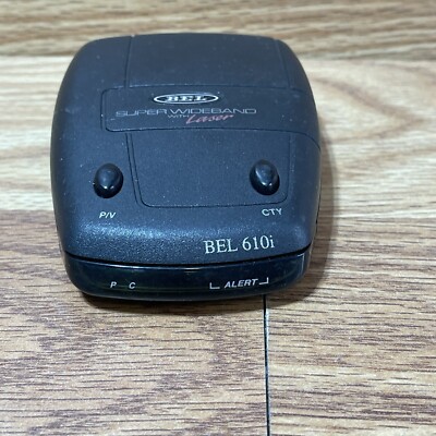 Bel Tronics 610i Black Super Wideband with Laser Integrated Radar