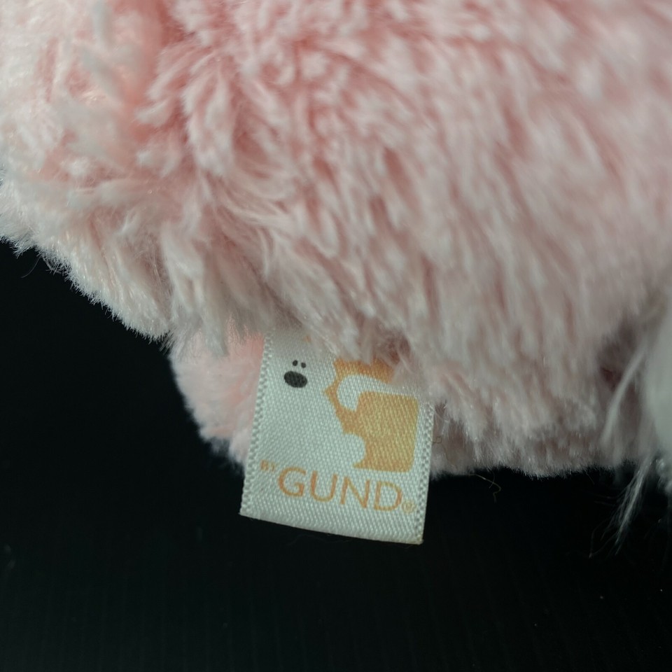 Gund Pink Bunny Rabbit Plush Shaggy 8
