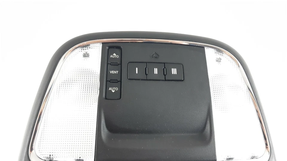 PANEL DE LUZ DE LECTURA INTERIOR TECHO DODGE / JEEP + HOMELINK 5042549 / A5008-D152 Foto 2 de 4