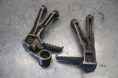 ちゃぺ 03-04 KAWASAKI NINJA ZX6RR REAR BACK PASSENGER PEG SET PAIR