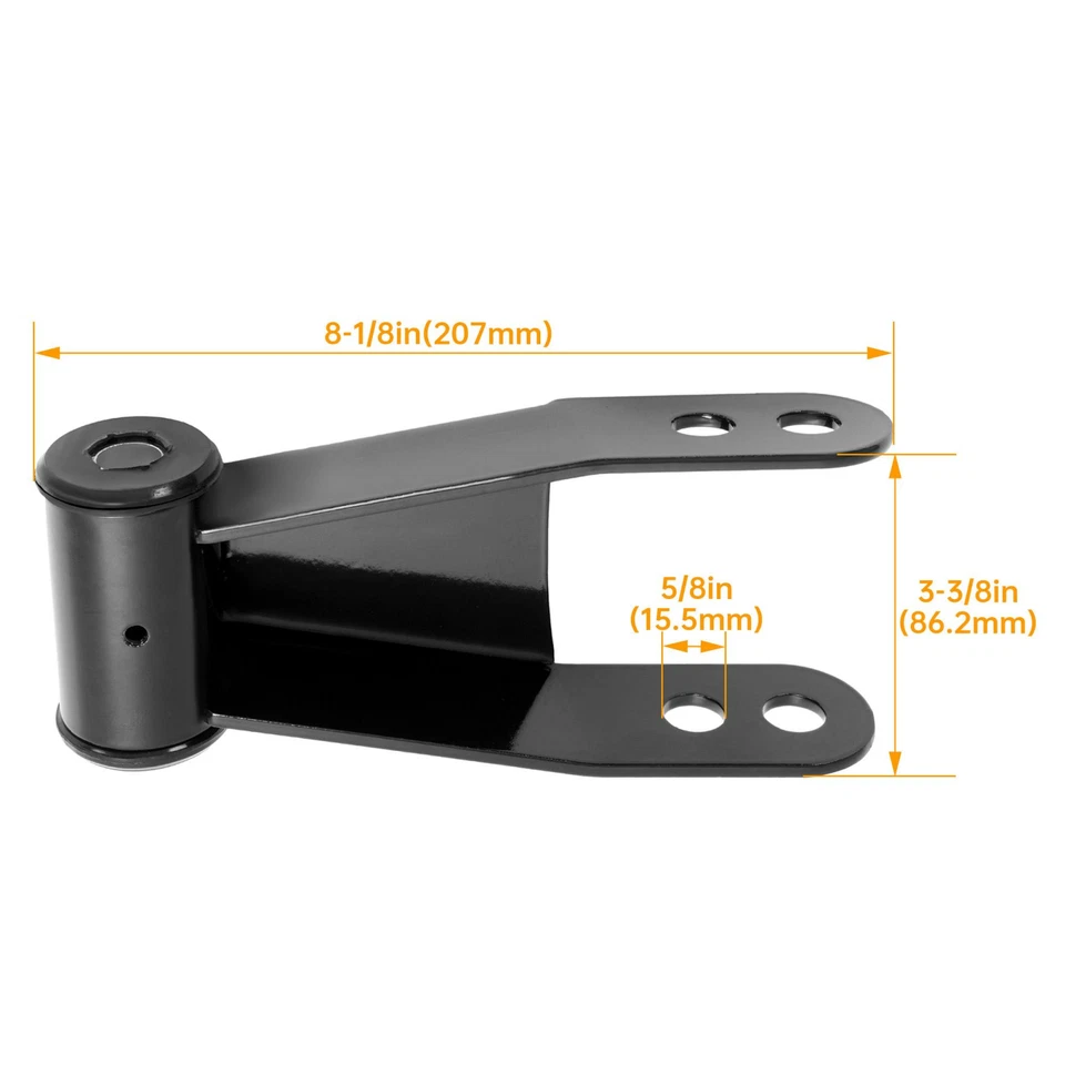 Комплект для занижения 1–2 дюйма регулируемая выравнивающая понижающая скоба для Ford F150 F100 1973–1996 годов выпуска - Изображение 3 из 4