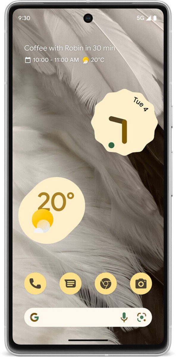 Google Pixel 7 GVU6C - 256GB - Snow (Unlocked) for sale online