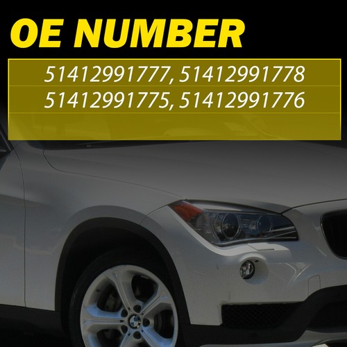2/4X Left+RH Inner Door Handle Pull Panel Trim Beige Black for BMW X1 E84 09-16 - Picture 13 of 30