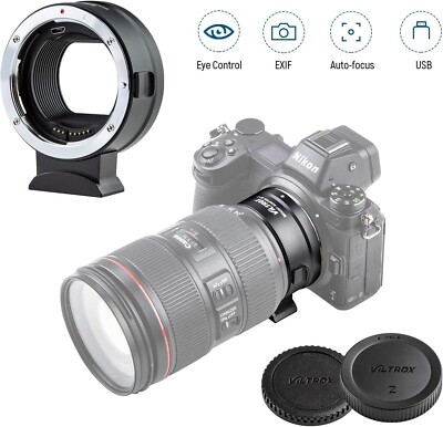 Viltrox EF-Z AF Auto Focus Lens Adapter Ring for Canon EF Lens to Nikon Z Mount