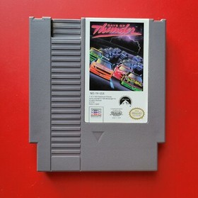 Juego Nintendo NES Days of Thunder con Caja y Manual Funciona Tom Cruise Racing