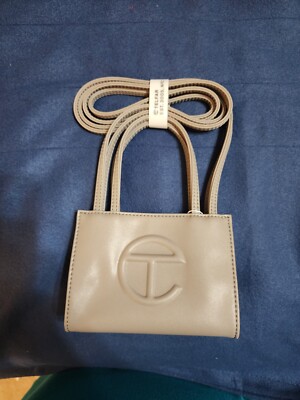 Telfar Small Gray Shopping Bag