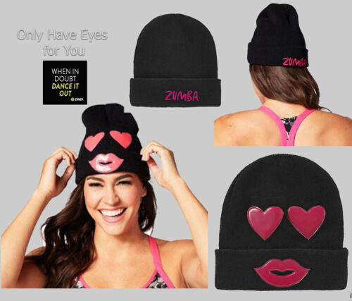 ZUMBA Fitness "Only Have Eyes For You" Beanie Hat Cap -Fun & Fab Gift EliteZWear - 第 1/3 張圖片