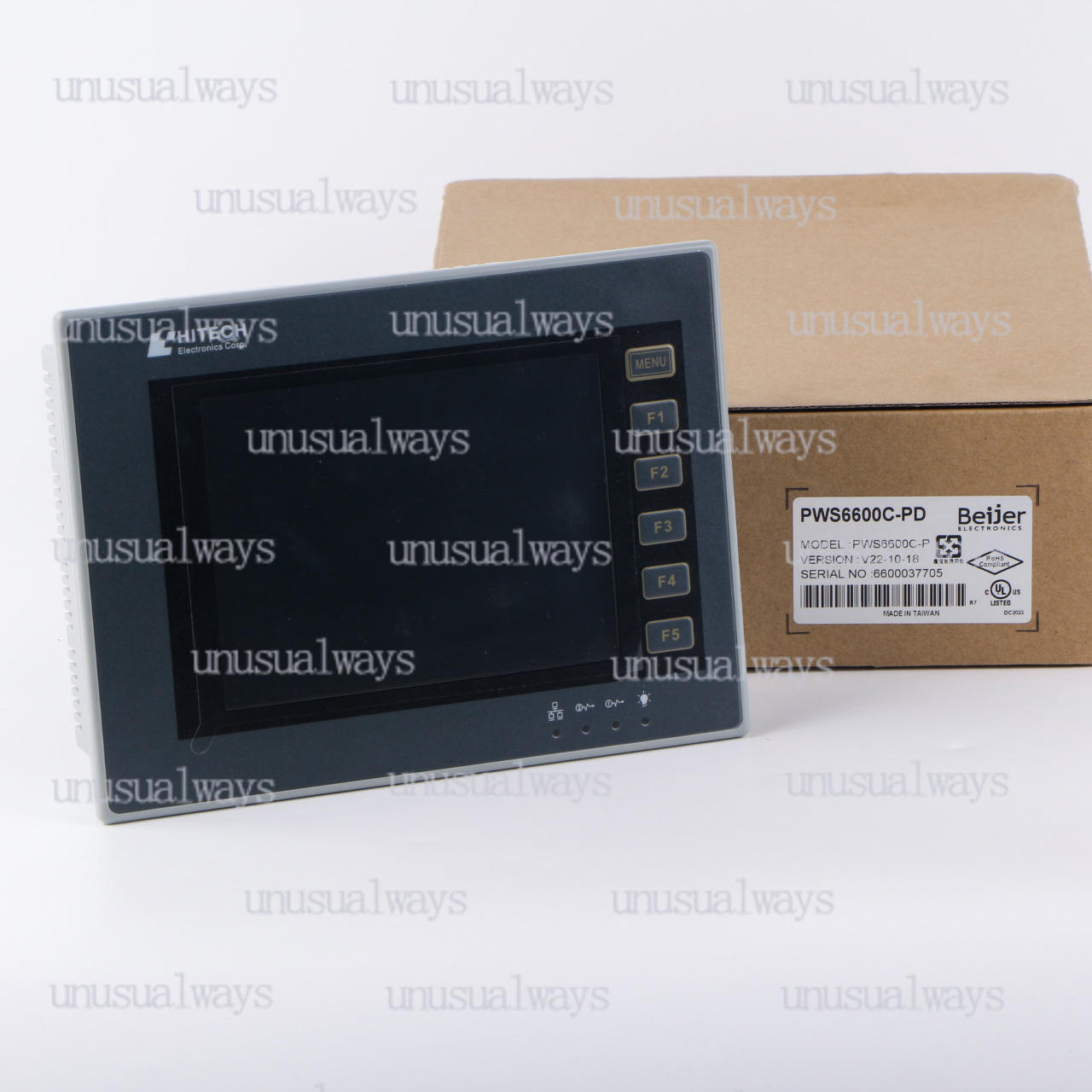 1PCS Hitech PWS6600C-P HMI Touch Screen Touch Panel #F8