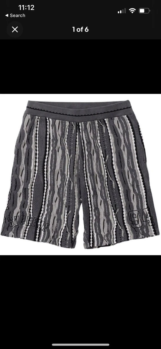 Supreme Coogi color black Basketball Shorts Size large in hand