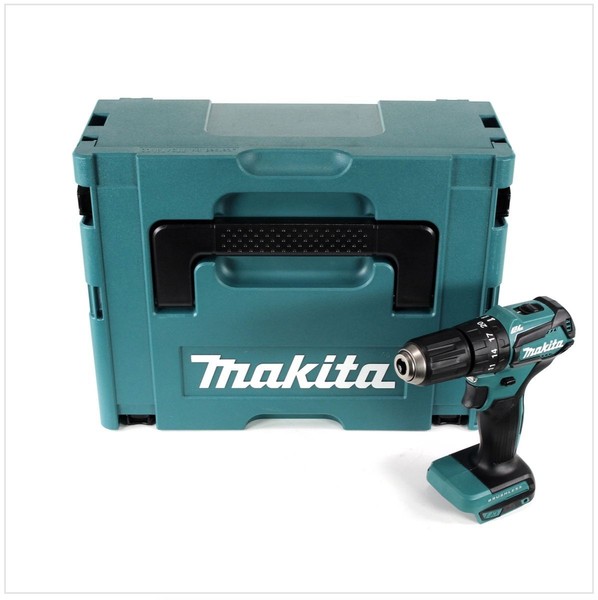 Makita Dhp 483 Zj Akku Schlagbohrschrauber 18V 40Nm Solo Im Makpac-image