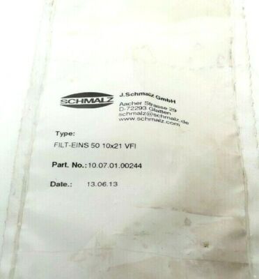 5x Schmalz Filtereinsatz (rund) FILT-EINS 50 10x21 VFI | 10.07.01.00244