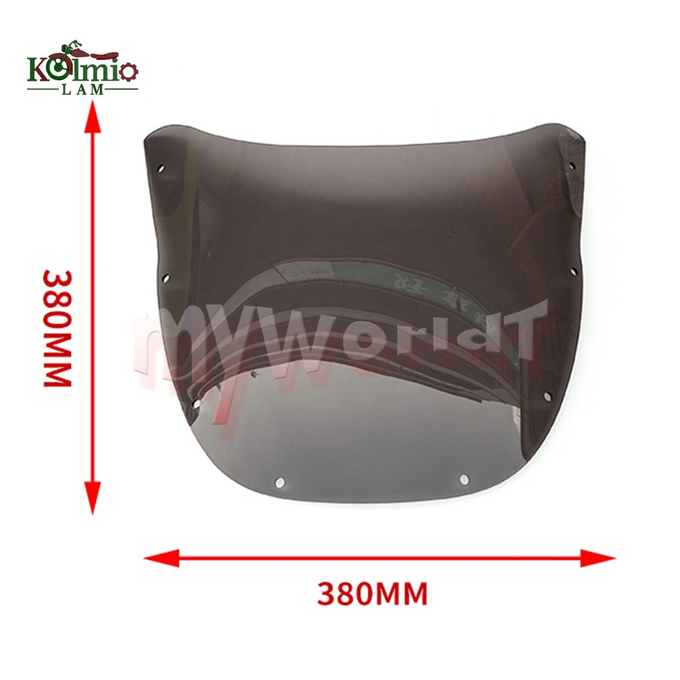 Fit for Kawasaki NINJA ZX6R 1994 - 1997 Motorcycle Windshield Windscreen - Image 3 of 4