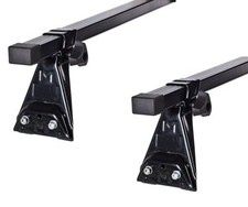 Roof Rack Cross Bars AS Steel 120cm For Ford Escort Fiesta