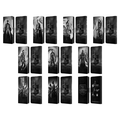 ZACK SNYDER'S JUSTICE LEAGUE CHARACTER ART LEATHER BOOK CASE FOR SONY PHONES 1