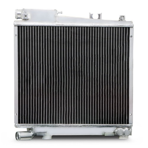 42mm ALUMINIUM ALLOY RACE SPORT RADIATOR RAD FOR BMW 3 SERIES E30 320 325 82-94 - Afbeelding 3 van 12