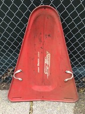 Blazon Sno Wing Vintage Snow Sled Red