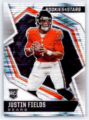 2021 Panini Rookies & Stars #104 Justin Fields #104 Pulsar Prizm