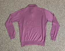 Pull Homme Cesare Attolini 100% Cachemire - Taille 44/XL, Col Rond, Occasion Très Bon état