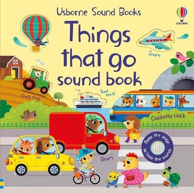 Sam Taplin Things That Go Sound Book (Kartonbuch) Sound Books