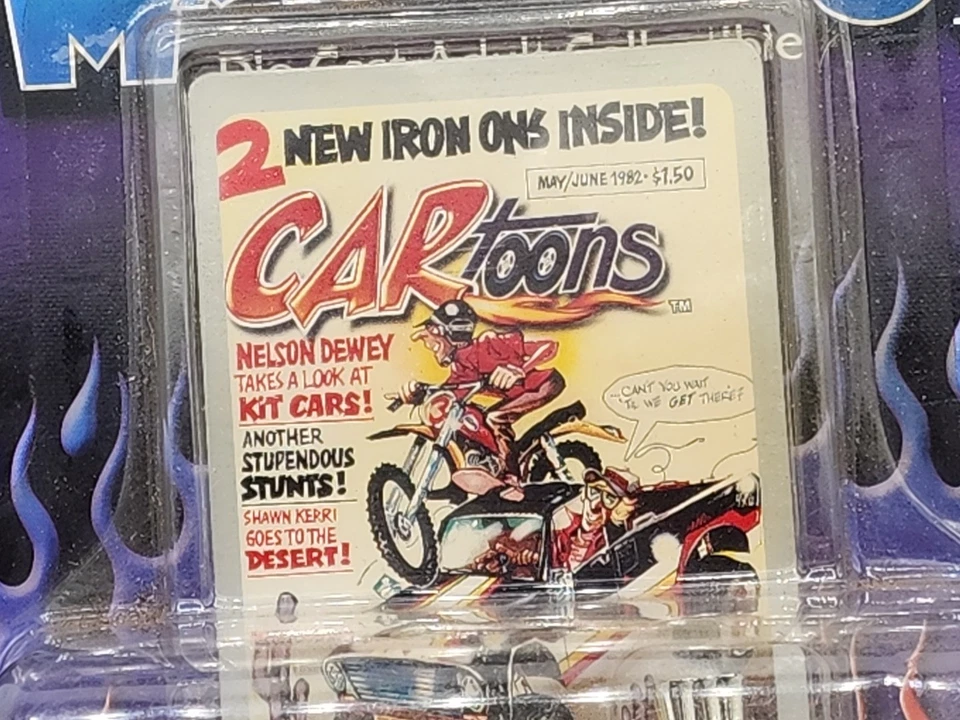 Muscle Machines 40 Willys PU Yellow Cartoons magazine 1:64 Mothers Polishes wax - Image 3 of 4