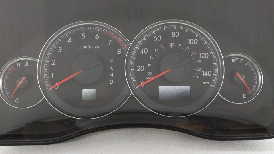 Cuadro de instrumentos velocímetro Subaru Legacy 2009-2009 medidores 85014ag65b EILKE Foto 4 de 4