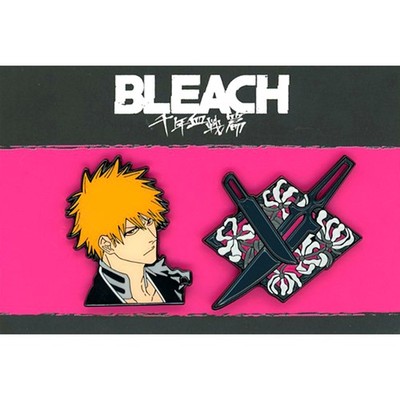 Ichigo Kurosaki BLEACH TYBW Pins Set 2 Stück THE BLADE IS ME AnimeJapan Japan...