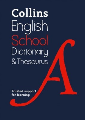 COLLINS SCHOOL DICTIONARY & THESAURUS by Collins Dictionaries Paperback Business