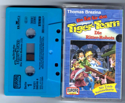 Thomas Brezina - Tiger-Team MC Folge 12 Die Ritter-Robots Europa Logo