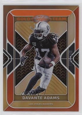2024 Certified Gold Team Orange Mirror 20/149 Davante Adams #GT-DAS 0i8b