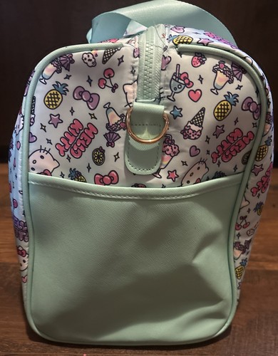 Bolso de Viaje Hello Kitty SANRIO AQUA GREEN HELADO Grande de Fin de Semana - Imagen 4 de 8