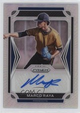2021 Panini Prizm Draft Picks Auto Marco Raya #AU-MR Auto 1pr2