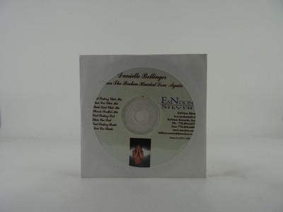 DANIELLE BOLLINGER WHEN THE BROKEN HEARTED LOVE AGAIN (A40) 1 Track Promo CD Sin
