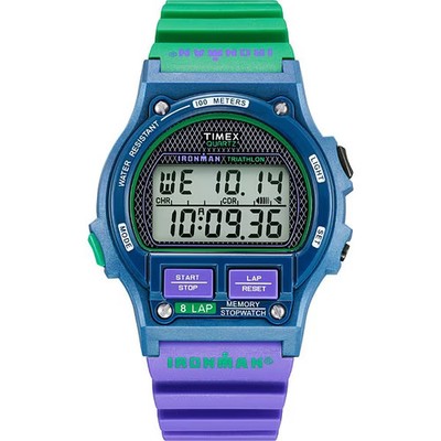 TIMEX TW5M54600 [IRONMAN 8 LAP Unisex Resin Gürtel Originalprodukt]