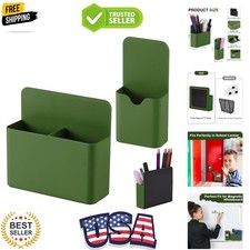 Magnetic Pen Holder,2 Pack Magnetic Dry Erase Marker Holder with Generous Com...