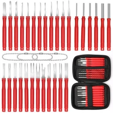 Anglekai 30+4P Terminal Pin Removal Tool Kit, Electrical Connector Depinning ...