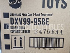 12 DISNEY PIXAR CARS 2 PACK CASE E FACTORY SEALED 2026 FREE SHIPPING GMC