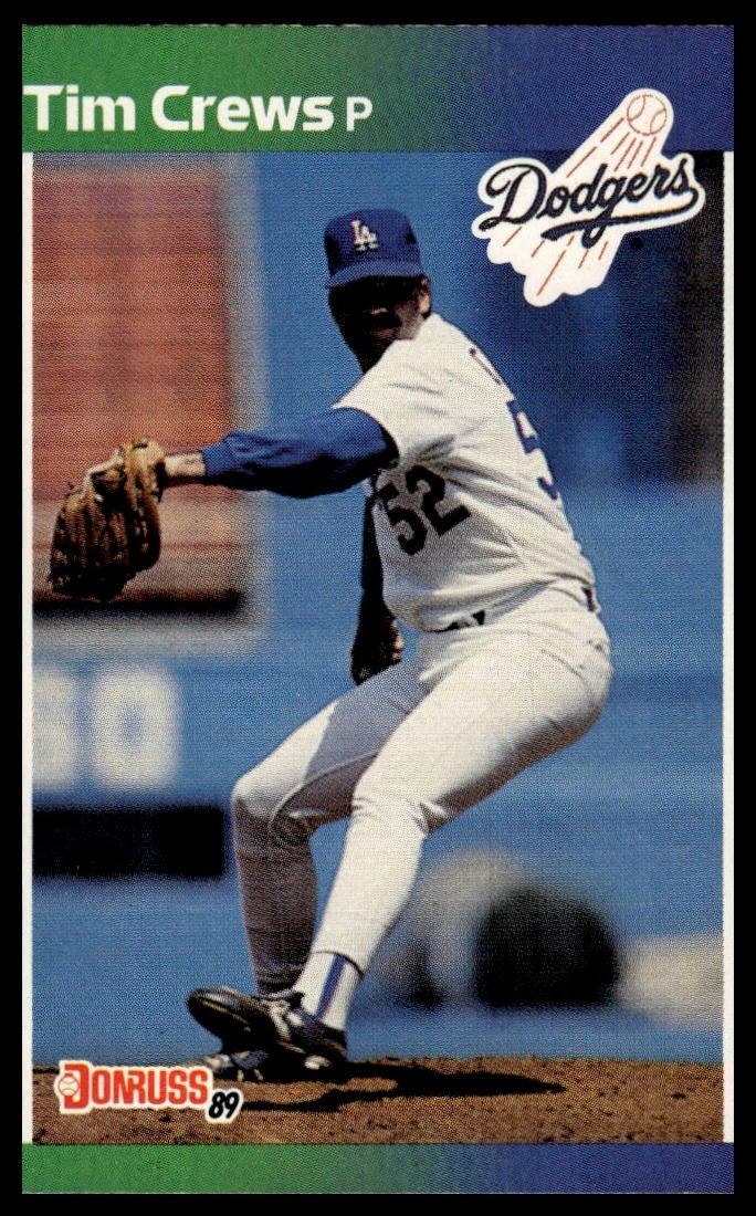 1989 Donruss #486 Tim Crews