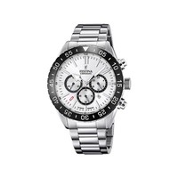 Festina Armbanduhr F20575/1 Edelstahl Schwarz/Weiß